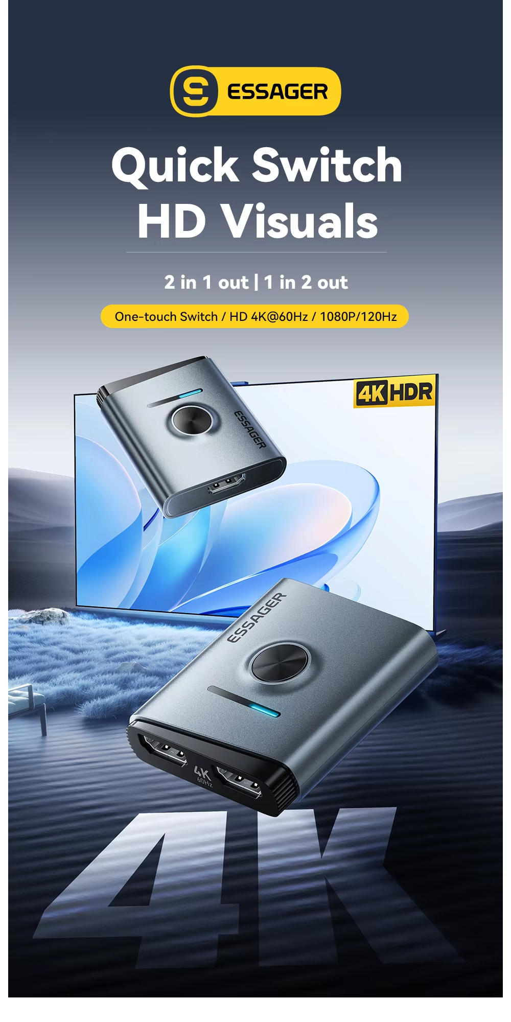 Essager ES-QH02 switcher