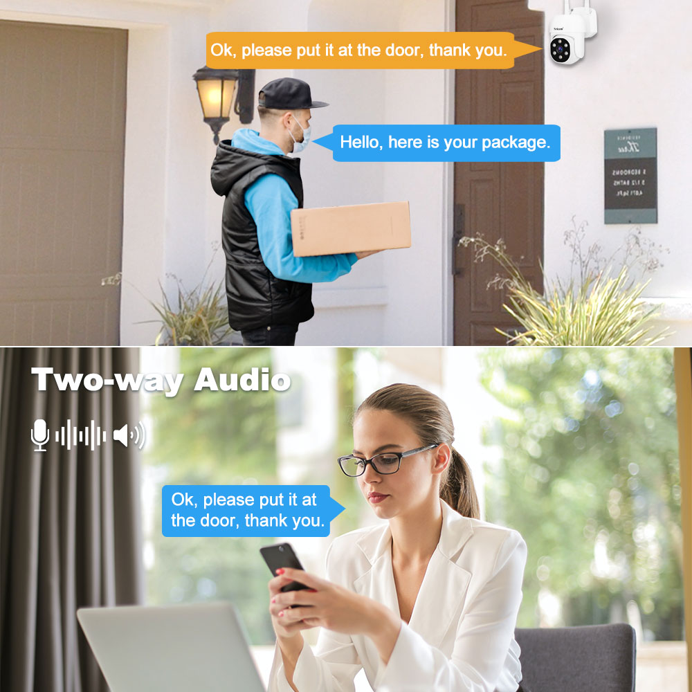 SriHome PTZ Camera Tracking and Night Vision