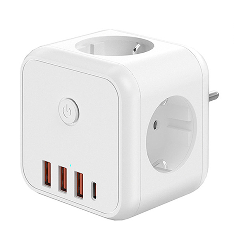 7 in 1 cube socket