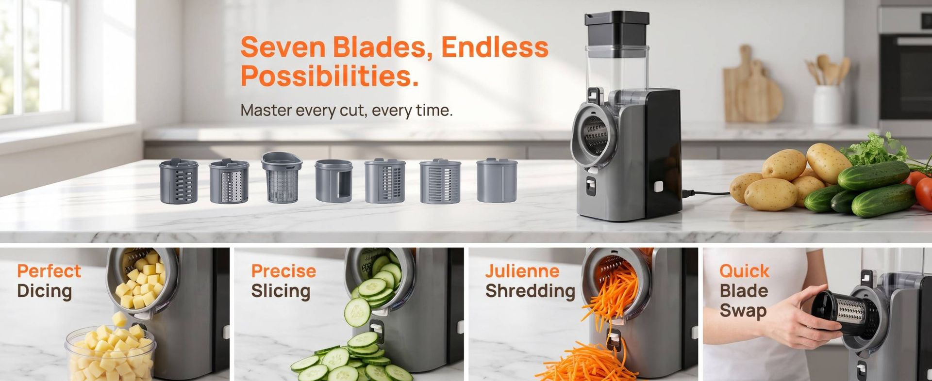 Novulife 200W vegetable chopper