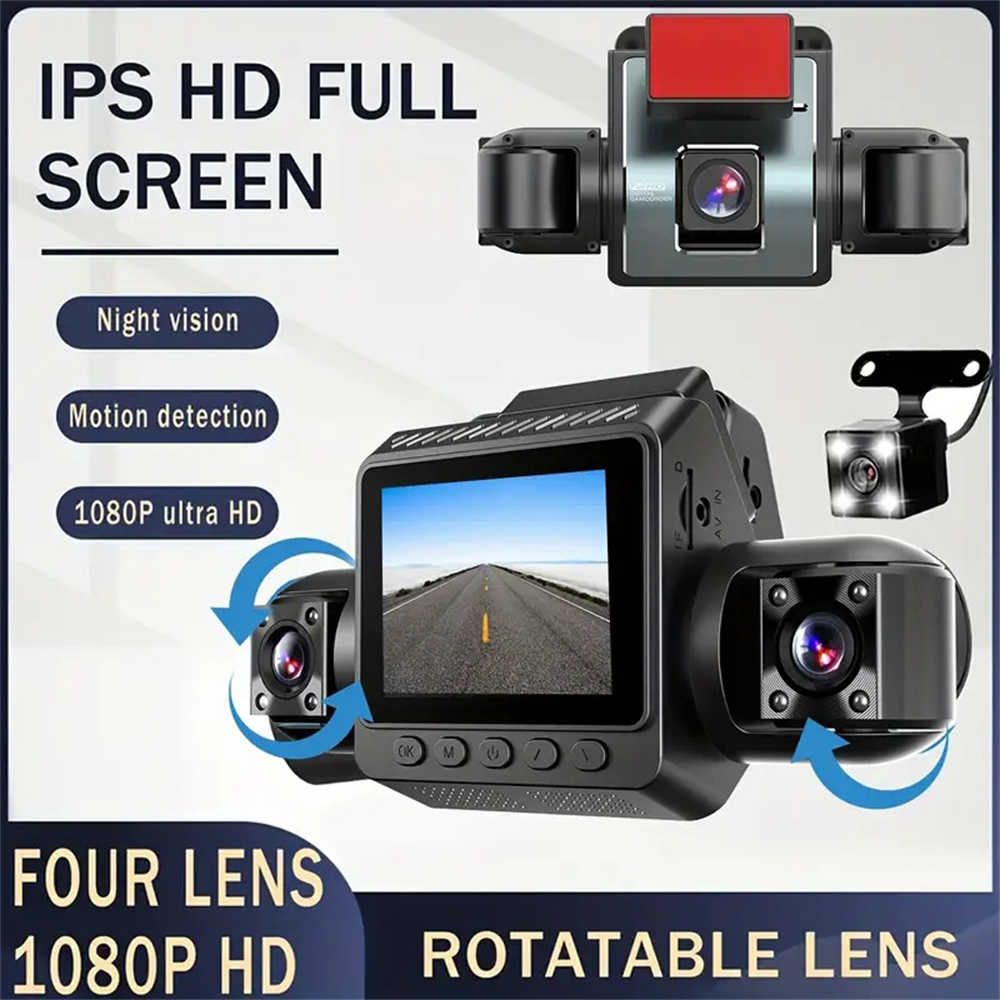 4 Channel Car Dash Camera
