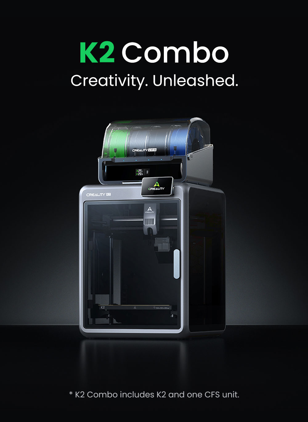 Creality K2 Combo 3D Printer