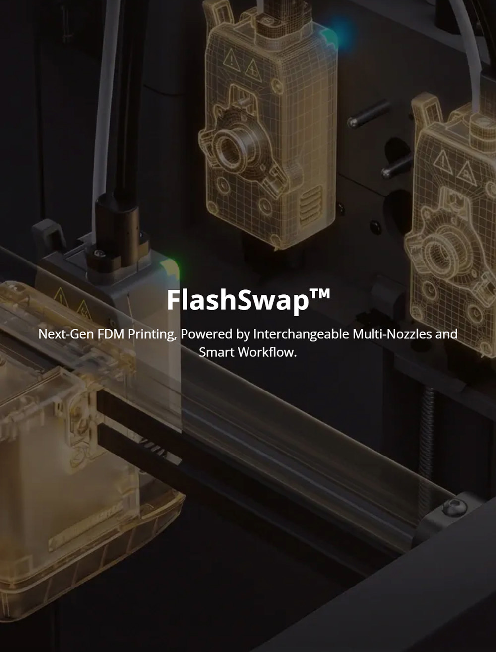 Flashforge Creator 5 Pro internal view