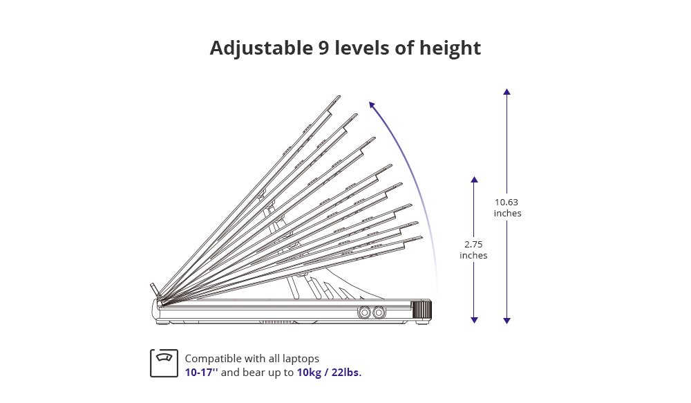 Tronsmart D07 height adjustment