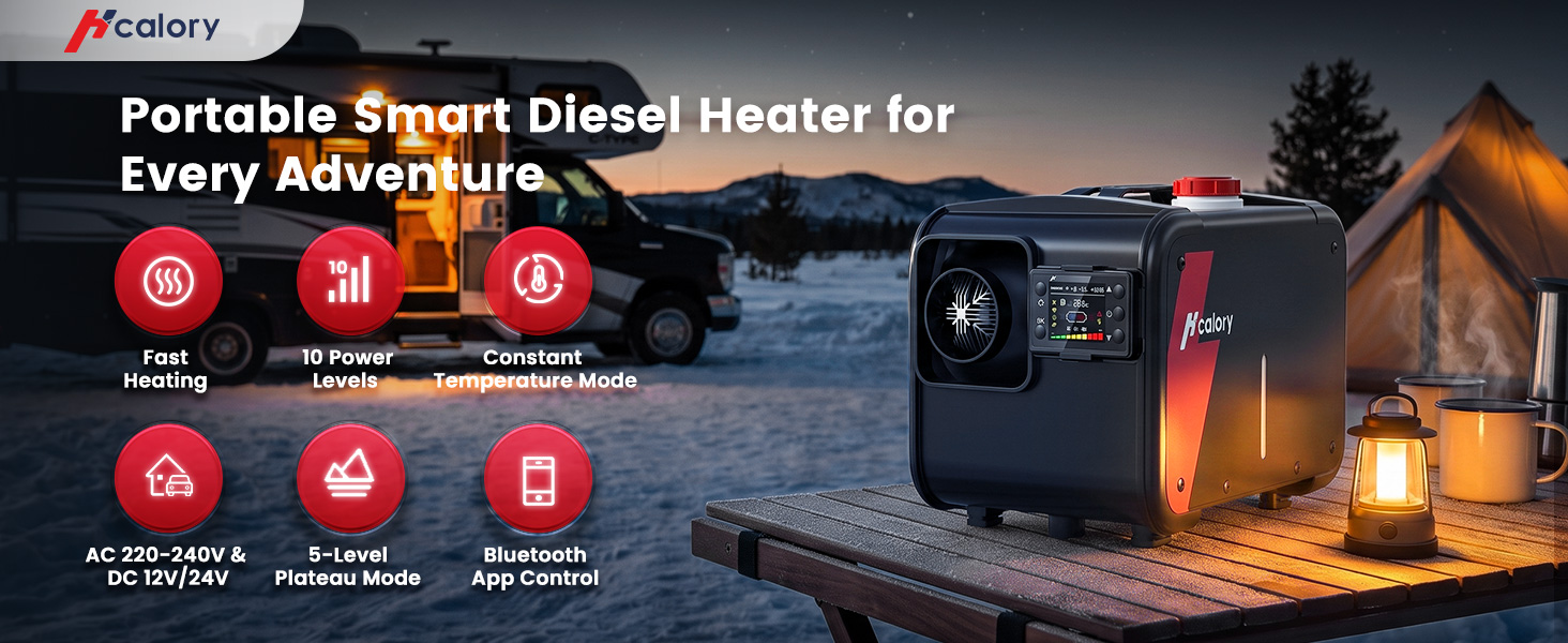 Hcalory HBH 3 diesel heater design