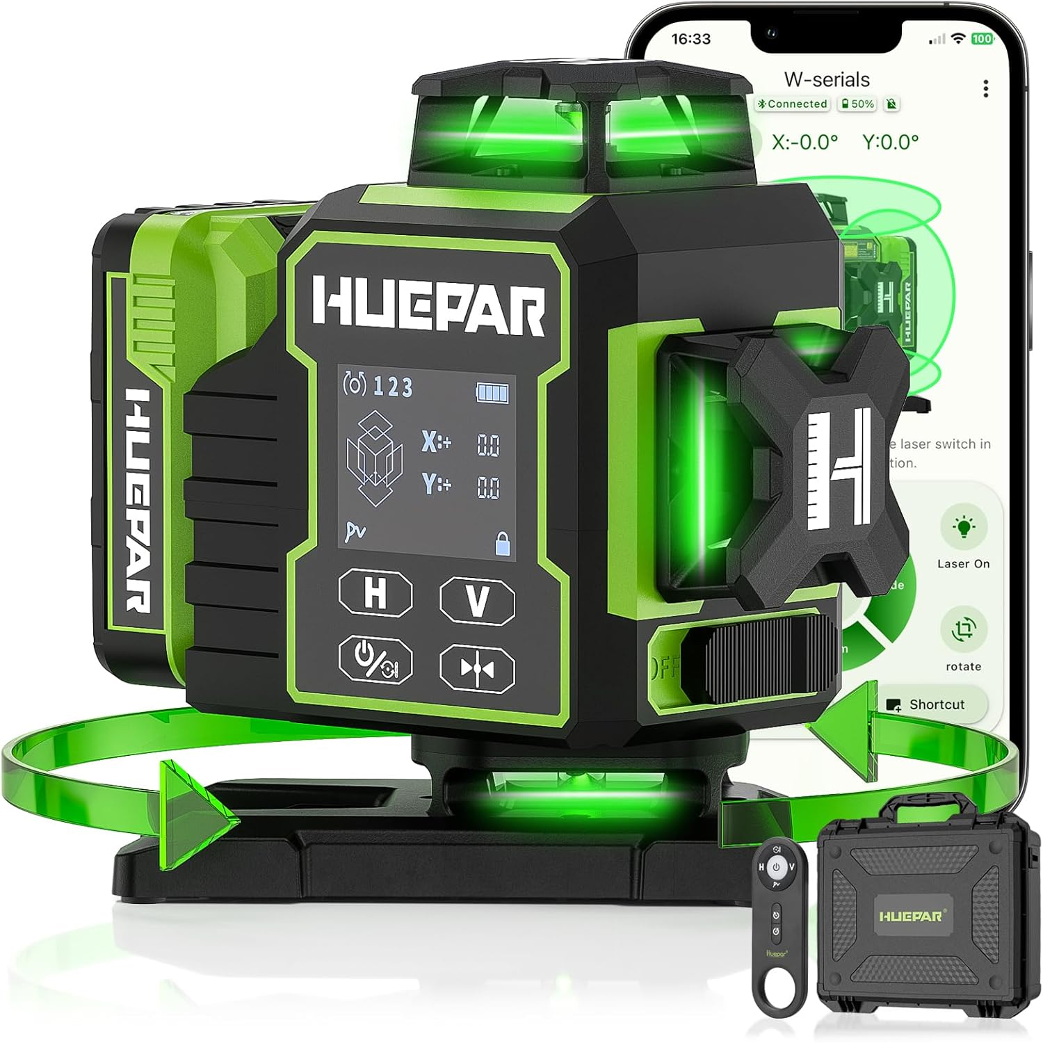Huepar W04CG laser level
