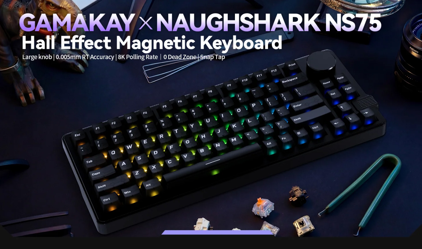 Gamakay NS75 keyboard
