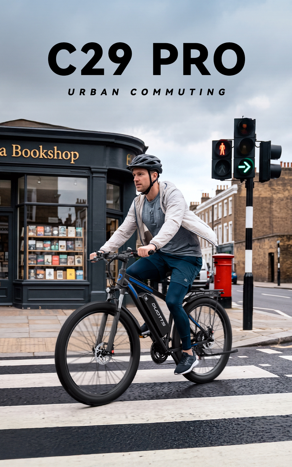 DUOTTS C29 Pro electric bike side view