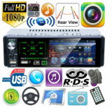 P5130 : 1Din Multimedia πηγή αυτοκινήτου, με οθόνη 4.1″ και χειριστήριο για το τιμόνι, στα 45.4€!