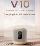 [#Ιστορικό_Χαμηλό] FENGMI V10 : 4K, DLP προτζέκτορας, με 2500 ANSI Lumens, 2.1 ηχεία 30W και Smart OS!