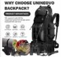 90L Waterproof Hiking Camping Backpack Trekking Bag