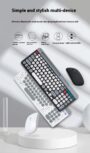 ZYG-806 Dual-mode Wireless Bluetooth Keyboard and Mouse Set