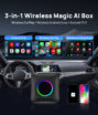 Carplay wired to wireless box