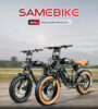 SAMEBIKE M20-III-FT Electric Bike 48V 16AH+16AH Dual Battery 2000W Dual Motor Electric Bike