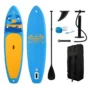 FunWater 31Series Load 165kg 335cm Large Inflatable Stand Up Paddle Board Adult Surfboard Complete Paddleboard with Adjustable Paddle,Pump,ISUP Travel Backpack,Leash,SUPFW31A...