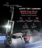 [#Ιστορικό_Χαμηλό] LAOTIE Ti30-II : ΔΥΟ μοτέρ, 2800W (το κάθε ένα) και μπαταρία 35Ah αυτονομίας 105km, σε ένα πατίνι ΤΕΡΑΣ, που σηκώνει 200 κιλά!!