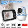 Baby monitor with camera 2.4Ghz 3.5-inch LCD digital screen