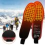 USB Heated Insole Rechargeable Foot Warmer With Remote Control