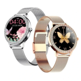 [#Ιστορικό_Χαμηλό] GOKOO SN91:  To “θηλυκό” Smartwatch με IP68 Rating πανέμορφο design και ελαφρο-ροζουλί χρώμα με Rhinestones, στα 12€!!!