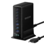 GaN Tech ESSAGER NCC 888 380W 8 Port USB PD Charger 3USB A+5USB C PD3.0 or 2.0 QC4.0 or 3.0...