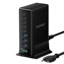 380W στην πρίζα σας: Ο φορτιστής της Essager με τις 8 θύρες που τροφοδοτεί τα πάντα ταυτόχρονα