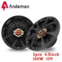 Andeman K-60B 2PCS 6.5 Inch 12V 150W Car Speakers Horn Music Player Super Bass Stereo HIFI Universal