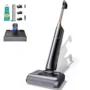 Vactidy X7S Cordless Wet Dry Vacuum,180 Flat Reach,40 Min Runtime,3 in 1 with Self Cleaning,450ML Dirty Water Tank,800ML Cleaner Water...