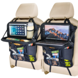 ΔΥΟ Backseat organizer αυτοκινήτου, με πολλές τσέπες, πτυσόμμενο “τραπεζάκι” και αντοχή 18 κιλών με 25.2€!