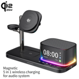 [#Ιστορικό_Χαμηλό] C09Plus: Ένας 5-σε-1 μαγνητικός φορτιστής με Qi2.2, ηχείο και ρολόι για το γραφείο σου