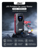 Το iMars J05 είναι ένα από τα οικονομικότερα Jump Starter που θα βρείτε με 1500Α kai 18.000mAh μπαταρία στα 37€ από Ευρώπη!