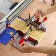 Φτιάξτε ντουλάπια σαν επαγγελματίες με το Router Table Coping Sled για τέλειες ενώσεις