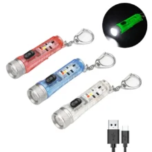 BIKIGHT M300 : Φακουδάκι μπρελόκ, με 400lumens ένταση μπροστά, και UV/RGB φωτισμό στο πλάι με 8.7€!!