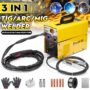 AC 220V 3 in 1 MIG/ARC/TIG Electric Welding Machine LCD Digital Handheld Welder