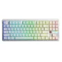 AULA F87 Pro V2 Custom Mechanical Keyboard with LED Matrix Display Gasket Structure Wireless Tri Mode 80 pencent Layout RGB...