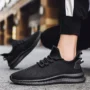 TENGOO Men's Running Shoes Antibacterial Ultralight Breathable Sports Shoes