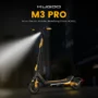 KUGOO M3 PRO Electric Scooter, 600W Motor, 48V 13Ah Battery, 10 inch Tires, 46km/h Max Speed, 64km Range, Dual Disc...