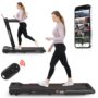GEEMAX 3.0 HP 2 in 1 Folding Treadmill Walking Pad Under Desk Treadmill
