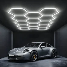 Φώτισε το γκαράζ σου σαν επαγγελματικό Detailing Studio με αυτά τα LED εξάγωνα της Elfeland