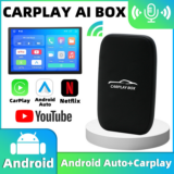 [Υποστηρίζει Netflix/Youtube & Mirror Casting] Box για ασύρματο Carplay και Android Auto στο αμάξι ΧΩΡΙΣ να αντικαταστήσεις οθόνη!!