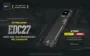 Nitecore EDC27 3000 Lumen 200m Ultra Slim Flat EDC USB Charging Flashlight