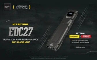 Nitecore EDC27 : Εξαιρετικά λεπτός φακός με 3000 lumens και ακτίνα 200 μέτρων από την Nitecore στα 61.5€!