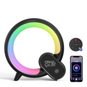 RGB φωτιστικό “δαχτυλίδι” απο την Agsivo, με ασύρματο χειριστήριο, και λειτουργίες ξυπνητηριού και Bluetooth ηχείου, στα 33.4€!