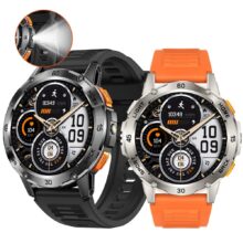 BlitzWolf BW-AT7 : Smartwatch με φακό, κλήσεις Bluetooth και μετρήσεις υγείας σε προσιτή τιμή