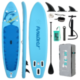 FunWater SUP: Η φουσκωτή σανίδα που αντέχει 165 κιλά και «συγχωρεί» κάθε αστάθεια