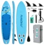 FunWater 335+84+15CM Load 165KG+ Inflatable Stand Up Paddle Board For Solo Adventure 2+1 Family Touring 3 Fins Extra Wide Stable...