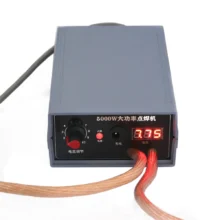 QSKJ 5000W MINI SOUDER SOUDANT HAUTEUR MACHINE DE SPOT HANDEHELDE POUR LE POUR LE POUR 18650 Outils de soudage de la batterie