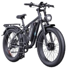 Ridstar E26 PRO : Fat-tire e-bike με διπλό μοτέρ 2000W, αυτονομία έως 75km και 150kg μέγιστο φορτίο