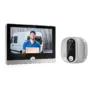 C85 Tuya Smart WiFi Video Doorbell 1080P Peephole Camera with 4.3 inch Display Support PIR Motion Detection Two-way Audio Home...