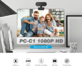 Gocomma PC-C1 : 1080P WebCam, με autofocus, μικρόφωνο και εγκατάσταση χωρίς Drivers με 11€
