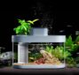 Descriptive Geometry Fish Tank From Smart Feeder 7 Colors LED Light Self-Cleaning High Efficiency Filtration Mini Aquarium With App Control...